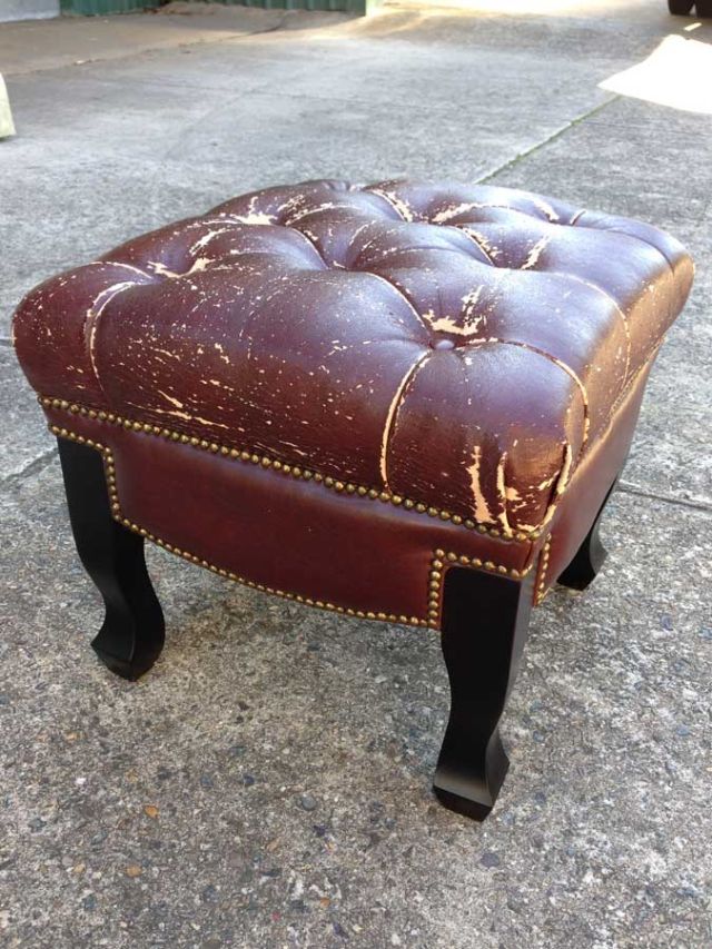 Old Wingback Armchair - furniture restoration, reupholstery - Windsor, Hawkesbury, Western Sydney