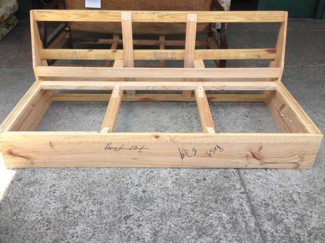 Old Wingback Armchair - furniture restoration, reupholstery - Windsor, Hawkesbury, Western Sydney