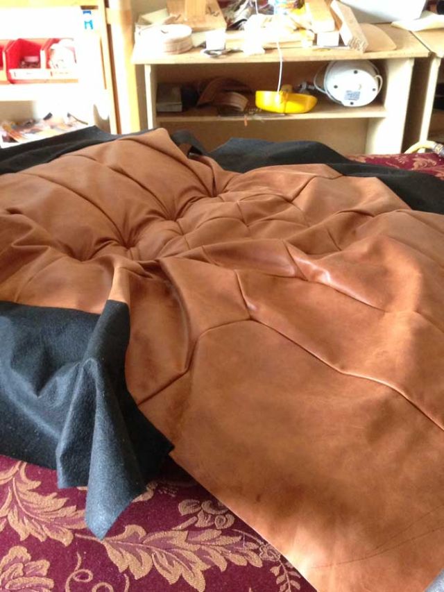 Old Wingback Armchair - furniture restoration, reupholstery - Windsor, Hawkesbury, Western Sydney