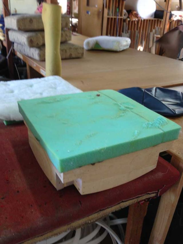 Old Wingback Armchair - furniture restoration, reupholstery - Windsor, Hawkesbury, Western Sydney